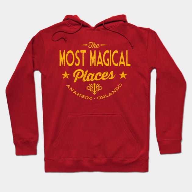 The Most Magical Places Hoodie by PopCultureShirts